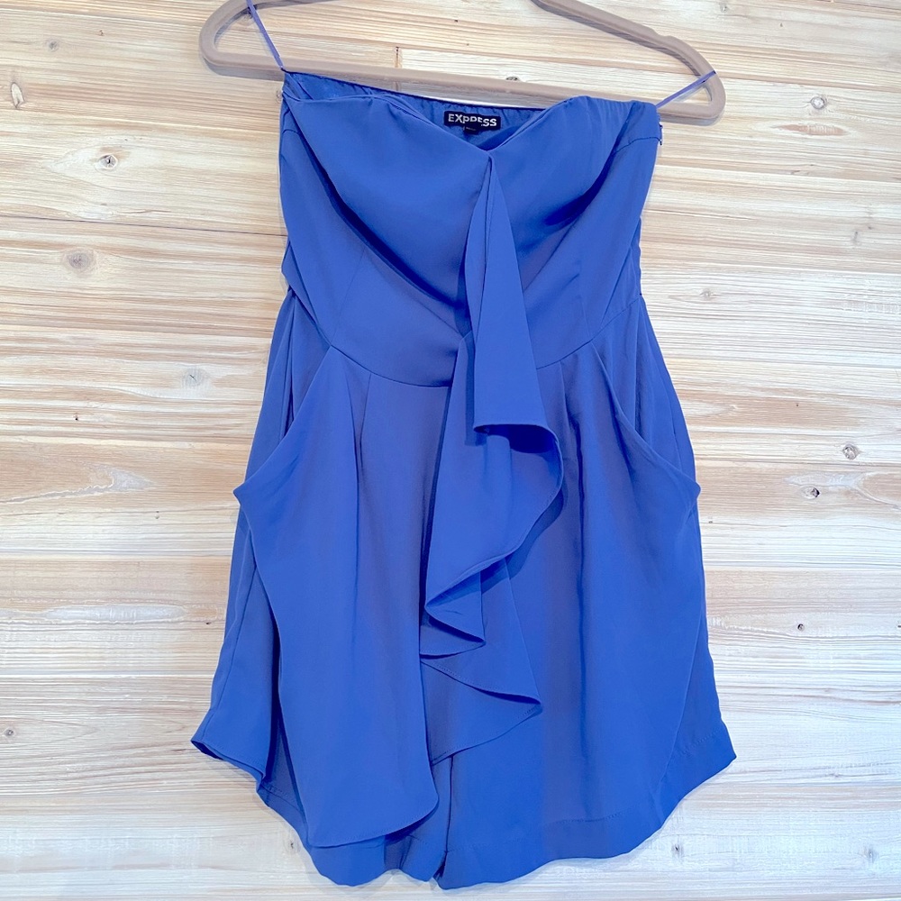 Express Womens Romper blue size 2